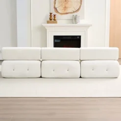 Mjkone L-Shaped Velvet 3-Seater Modular Sectional Sofa With Ottoman, Convertible Sofa Couches With Rivet Trim 21 Mjkone L-Shaped Velvet 3-Seater Modular Sectional Sofa With Ottoman, Convertible Sofa Couches With Rivet Trim -Baxton Studio Sale Shop GUEST b727d122 a5d2 42b9 a26b e91930c8ee4c