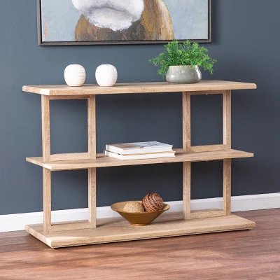 Aylbath Geometric Console Table Natural - Aiden Lane 2 Aylbath Geometric Console Table Natural - Aiden Lane - Image 2