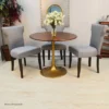 36" Somerset Wood Top Round Dining Table - Carolina Chair & Table