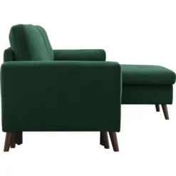 Streamdale 88" Reversible Pull Out Sleeper Sectional Storage Sofa Bed, Corner Sofa-Bed With Storage Chair -Baxton Studio Sale Shop GUEST b8671f54 14b6 42f9 ad44 d6c2f14ac418