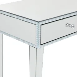 Glam Mirror And Wood Console Table Desk Silver - Olivia & May 23 Glam Mirror And Wood Console Table Desk Silver - Olivia & May -Baxton Studio Sale Shop GUEST b8c33cd3 d2e5 4548 8715 86f52304a2b4