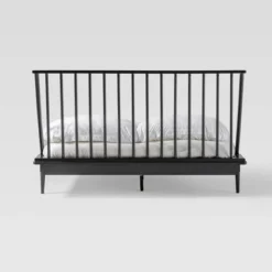 Boho Solid Wood Spindle Platform Bed - Saracina Home -Baxton Studio Sale Shop GUEST b8d271bd 790c 4a0d a2b2 01db1fc34a9d