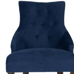 Tufted Accent Chair Blue - HomePop -Baxton Studio Sale Shop GUEST b8ea456e fd5d 44f1 9d98 40c06a69fb83