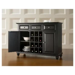 Crosley Cambridge Buffet Server / Sideboard Cabinet With Wine Storage 10 Crosley Cambridge Buffet Server / Sideboard Cabinet With Wine Storage -Baxton Studio Sale Shop GUEST b9e0348c 66c2 4325 8066 3958923d3dd8
