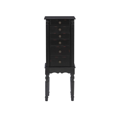 Aria Jewelry Armoire Black - Powell Company 3 Aria Jewelry Armoire Black - Powell Company - Image 3