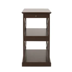 Vernon Contemporary 2 Shelf Side Table Dark Walnut - Christopher Knight Home 12 Vernon Contemporary 2 Shelf Side Table Dark Walnut - Christopher Knight Home -Baxton Studio Sale Shop GUEST ba3904d3 a024 4934 82ab f0fc3ac2b597