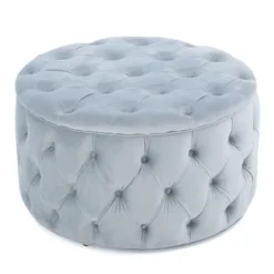 Zelfa New Velvet Ottoman - Christopher Knight Home -Baxton Studio Sale Shop GUEST ba394fe2 3c0c 4e5e b199 ec31ef117b20