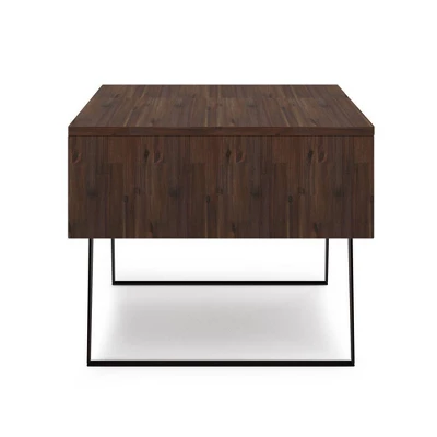 Mitchell Lift Top Coffee Table Distressed Charcoal Brown - WyndenHall: Handcrafted, Industrial Style, Hidden Storage 7 Mitchell Lift Top Coffee Table Distressed Charcoal Brown - WyndenHall: Handcrafted, Industrial Style, Hidden Storage - Image 7