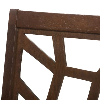 5pc Mozaika Leather Contemporary Dining Set Black - Baxton Studio 2 5pc Mozaika Leather Contemporary Dining Set Black - Baxton Studio - Image 2