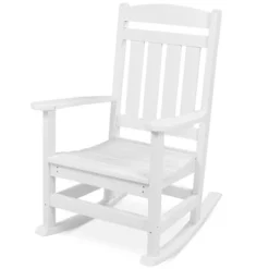 Best Choice Products All-Weather Rocking Chair, Indoor Outdoor HDPE Porch Rocker W/ 300lb Weight Capacity -Baxton Studio Sale Shop GUEST bb129027 c5ab 4a34 aaf8 9e7c64ae14e0