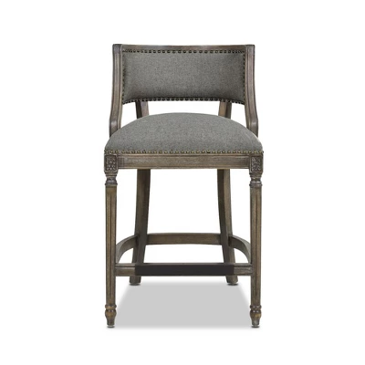 Jennifer Taylor Home Paris 26.5 Inch Farmhouse Counter Height Bar Stool With Backrest 8 Jennifer Taylor Home Paris 26.5 Inch Farmhouse Counter Height Bar Stool With Backrest - Image 8