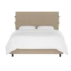 Meridan Slipcover Linen Bed - Skyline Furniture