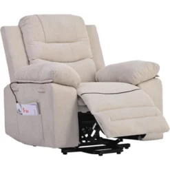 Electric Lift Recliner With Adjustable Massage, Heating Function, Infinity Positions And Side Pockets - ModernLuxe 18 Electric Lift Recliner With Adjustable Massage, Heating Function, Infinity Positions And Side Pockets - ModernLuxe -Baxton Studio Sale Shop GUEST bc65eb08 6ed0 4b42 8931 ee986a47e309