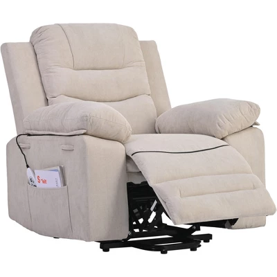 Electric Lift Recliner With Adjustable Massage, Heating Function, Infinity Positions And Side Pockets - ModernLuxe 6 Electric Lift Recliner With Adjustable Massage, Heating Function, Infinity Positions And Side Pockets - ModernLuxe - Image 6