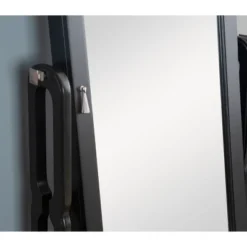 Lola Cheval Mirror/Jewelry Wardrobe Black - Powell Company -Baxton Studio Sale Shop GUEST bd023b6a 8099 49e2 99e7 f646a7091120