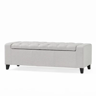 Hikaru Storage Ottoman - Christopher Knight Home 5 Hikaru Storage Ottoman - Christopher Knight Home - Image 5