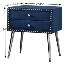 Button-Tufted Platform Bed With One Nightstand - ModernLuxe 13 Button-Tufted Platform Bed With One Nightstand - ModernLuxe -Baxton Studio Sale Shop GUEST be733bad f101 48c1 b67a e8e8f8542b53