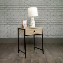 North Avenue Nightstand Charter Oak - Sauder