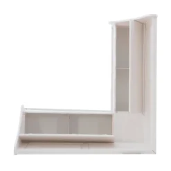 Tobin Corner Breakfast Nook White - Linon -Baxton Studio Sale Shop GUEST bf348a36 917d 4772 a380 6af553230ae4