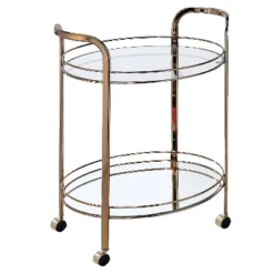 Derria Oval Mirrored Metal Frame Serving Cart - Furniture Of America 11 Derria Oval Mirrored Metal Frame Serving Cart - Furniture Of America -Baxton Studio Sale Shop GUEST bf5531cf efbf 41f7 87c7 bb374cd6321f