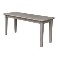 Shaker Styled Bench - International Concepts -Baxton Studio Sale Shop GUEST bfa9f1c5 3a2f 4704 a459 648fdcf43b3a