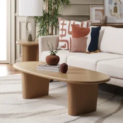 Kali Coffee Table - Natural - Safavieh