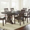 Hildi Extendable Dining Table Espresso - Steve Silver Co.