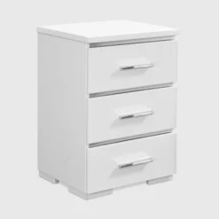 Belmont 3 Drawer Nightstand - Finch -Baxton Studio Sale Shop GUEST c162fdc4 377f 422d ab3a fe1cff0ad326
