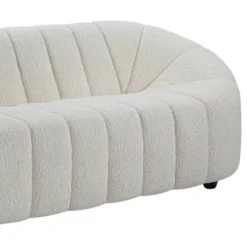 83" Osmash Sofa White Teddy Sherpa - Acme Furniture -Baxton Studio Sale Shop GUEST c1cf7eed 26a4 48d3 accc 6c26a1cd6303