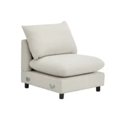 Christopher Knight Home Acker 99.5" Modern 3 Seater Upholstered Sectional Sofa, White 12 Christopher Knight Home Acker 99.5" Modern 3 Seater Upholstered Sectional Sofa, White -Baxton Studio Sale Shop GUEST c251703b a026 4409 b138 60608d1e5081
