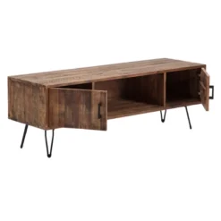 Middleton Foldable TV Stand For TVs Up To 65" Reclaimed Brown - Crawford & Burke -Baxton Studio Sale Shop GUEST c2645463 66b9 4e83 a28f b0be15022286