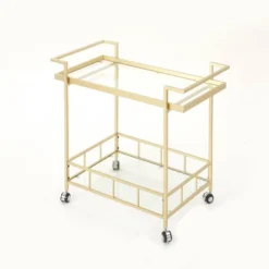 Ambrose Industrial Bar Cart - Christopher Knight Home -Baxton Studio Sale Shop GUEST c2724277 8b12 4437 bec3 e35f69890deb