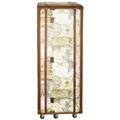 Design Toscano Italian-Style World Map Cocktail Bar Steamer Trunk -Baxton Studio Sale Shop GUEST c2d73bbb 15e3 4697 a205 6a4118510ab3