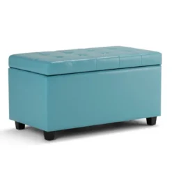 34" Essex Storage Ottoman And Benches - WyndenHall -Baxton Studio Sale Shop GUEST c3bfd903 59f6 4d1d b960 fa09654d47a6