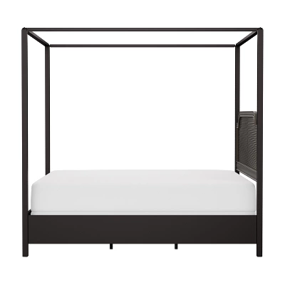 Melanie Wood And Metal Canopy Bed Oiled Bronze - Hillsdale Furniture 7 Melanie Wood And Metal Canopy Bed Oiled Bronze - Hillsdale Furniture - Image 7