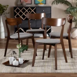 Set Of 4 Iora Upholstered Wood Dining Chairs - Baxton Studio 8 Set Of 4 Iora Upholstered Wood Dining Chairs - Baxton Studio -Baxton Studio Sale Shop GUEST c596f1ac c5b0 4d3d afd3 2715b5bfe47e