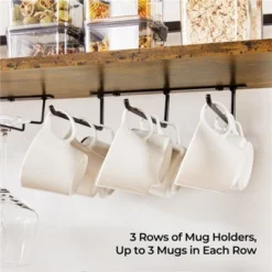 Yaheetech 65" Wine Bakers Rack Freestanding Wine Rack With Glass Holder And Wine Storage, Rustic Brown 11 Yaheetech 65" Wine Bakers Rack Freestanding Wine Rack With Glass Holder And Wine Storage, Rustic Brown -Baxton Studio Sale Shop GUEST c5c51ae1 0a88 4712 a47f 0d13a434936d