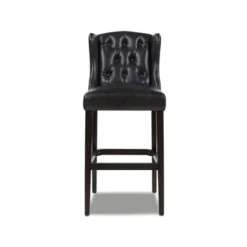Jennifer Taylor Home Richmond 30" Armless Wingback Tufted Bar Stool -Baxton Studio Sale Shop GUEST c6333a00 aa5f 498c 8a71 2d215c9df4cc