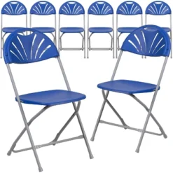 Flash Furniture 8 Pack HERCULES Series 650 Lb. Capacity Plastic Fan Back Folding Chair -Baxton Studio Sale Shop GUEST c652aba0 9d70 4fb4 b8f6 6415202ef5ce