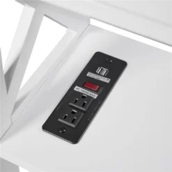 Yaheetech Wooden Console Table Entryway Table With Power Outlet -Baxton Studio Sale Shop GUEST c66d5ace e759 4b61 b2e0 9173c4488f34