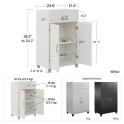 RealRooms Basin 24" Base Storage Cabinet 15 RealRooms Basin 24" Base Storage Cabinet -Baxton Studio Sale Shop GUEST c6c758ac 0212 48a2 b661 93397f134403