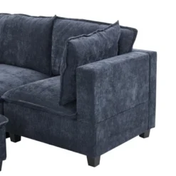 Whisen 90" U-shaped Sectional Sofa Modular Sofa Couch With A Movable Ottoman , A Coffee Table With Hidden Charging Devices 28 Whisen 90" U-shaped Sectional Sofa Modular Sofa Couch With A Movable Ottoman , A Coffee Table With Hidden Charging Devices -Baxton Studio Sale Shop GUEST c6ee6447 fc32 4957 aba3 a4d4a21fa561