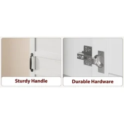 Armoire Wardrobe Closet With 2 Doors,72" Wooden Wardrobe Cabinet With Hanging Rod, Narrow Tall Armoire With 18 Adjustable Shelves For Bedroom -Baxton Studio Sale Shop GUEST c7129db9 5597 45d6 b68d 3c7a6aa2dc73