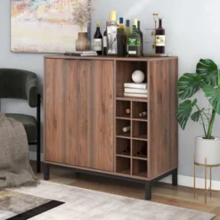 Contemporary Sideboard Stylish Buffet Storage Cabinet - ModernLuxe -Baxton Studio Sale Shop GUEST c82fe8be 7b55 416e b8df b189ce672e4d