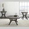 Alamo Round End Table Gray - Steve Silver