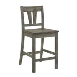 5pc Grayson Counter Height Dining Set And 4 Wooden Chairs Gray Oak - Picket House Furnishings 16 5pc Grayson Counter Height Dining Set And 4 Wooden Chairs Gray Oak - Picket House Furnishings -Baxton Studio Sale Shop GUEST ca14883d 4f8e 4a83 9d23 ffb7a38a8300