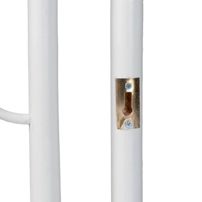 Bali & Pari King Size Sampson Rattan Standalone Headboard White 5 Bali & Pari King Size Sampson Rattan Standalone Headboard White - Image 5