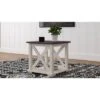 Dorrinson End Side Table White/Black/Gray - Signature Design By Ashley