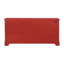 Joseph 4 Door Storage Credenza/Sideboard Burnished Red - Treasure Trove -Baxton Studio Sale Shop GUEST cd02d7c9 d08e 480e b5e8 99c5642bfd0b