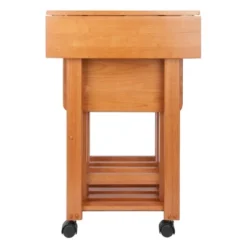 5pc Set Sophia Snack Tables Teak - Winsome -Baxton Studio Sale Shop GUEST cd1f3f7d 1d74 4b71 9064 f01c68accee8